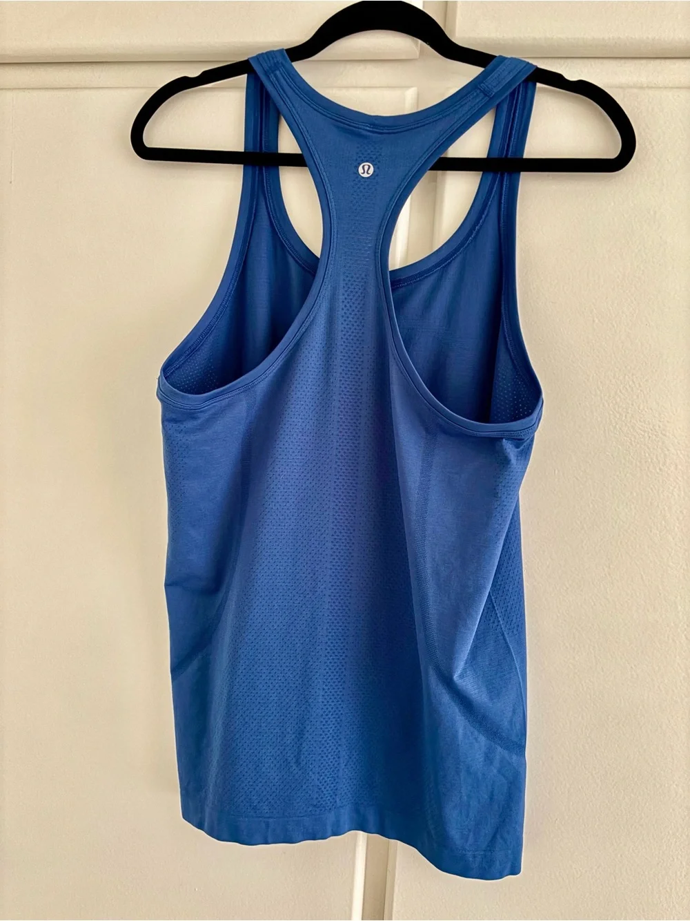 lululemon athletica Blue Racerback Tank Top